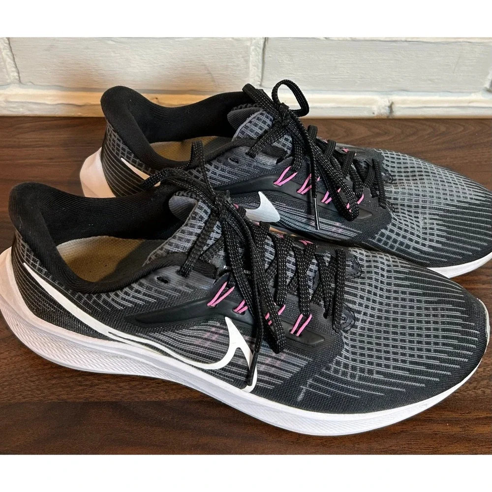 Nike Air Zoom Pegasus 39 'Black Pink' DH4071-010 Ashen Slate Pink‎ White